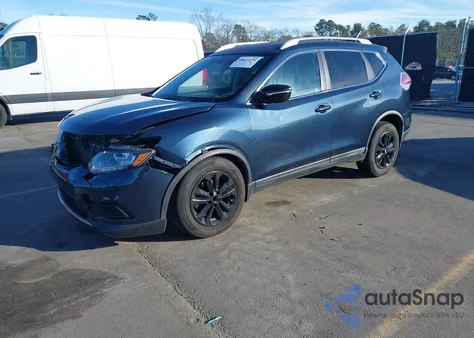 2015 Nissan Rogue Sv z USA, uszkodzony, nr VIN KNMAT2MT9FP552933